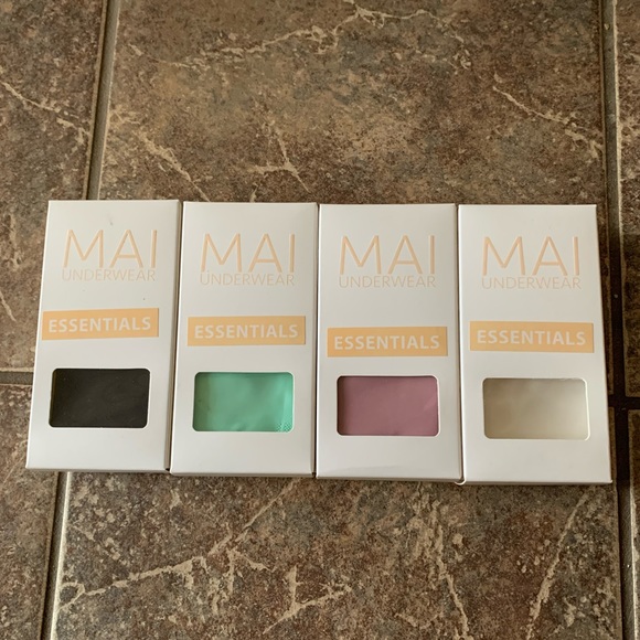 MAI Underwear Essential Everyday Bralette Mauve - Picture 7 of 9